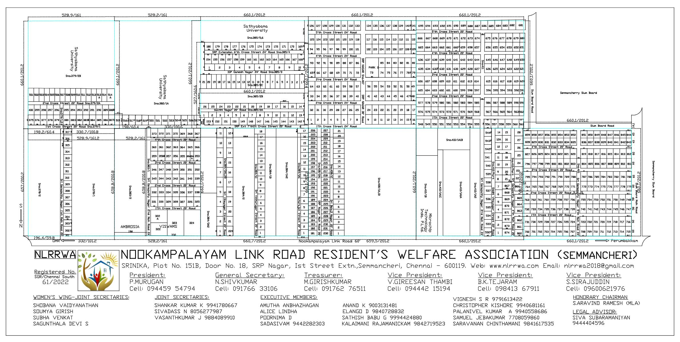 NLRRWA Area Layout